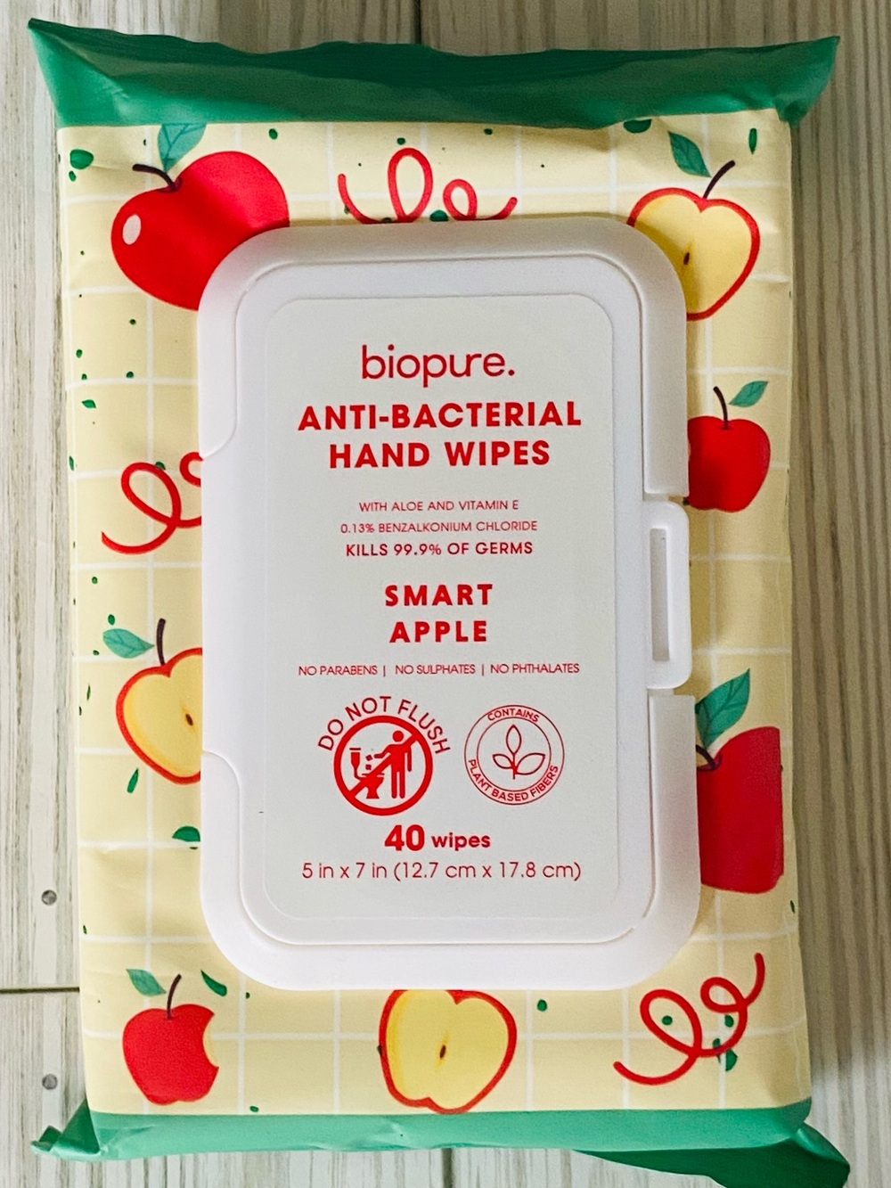 5/$10 biopure. AntiBac *SMART APPLE* 40 count